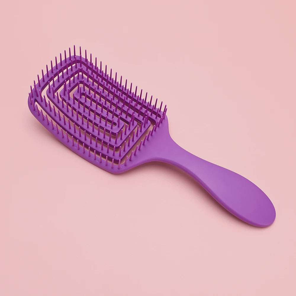 Professionele Haarborstel: Anti-statisch, Ontklit & Scalp Massage voor Salonkwaliteit Styling