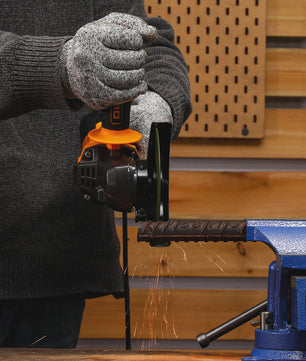 DEKO Elektrische Haakse Slijper 115mm 800W - Krachtig voor Metaal en Hout