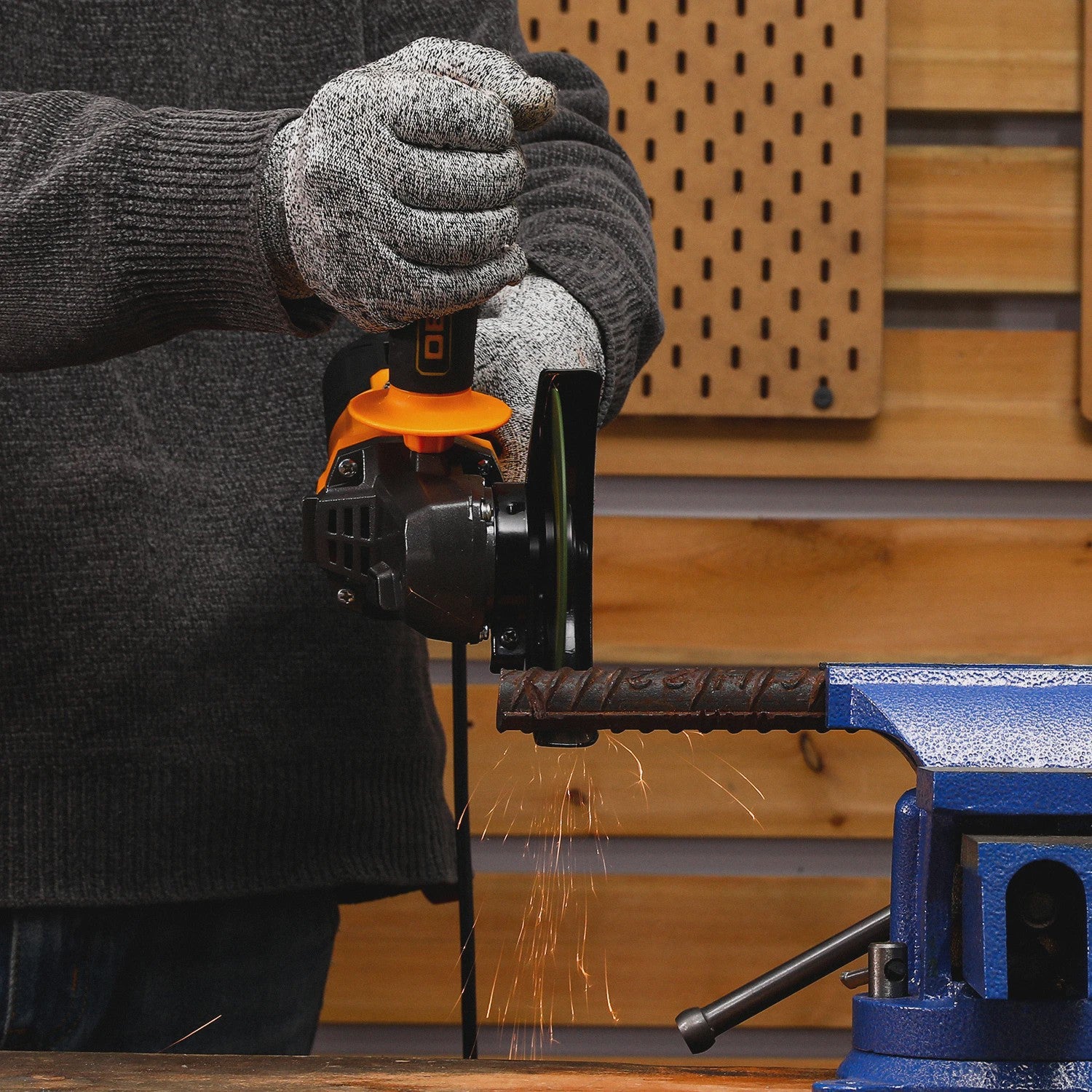 DEKO Elektrische Haakse Slijper 115mm 800W - Krachtig voor Metaal en Hout