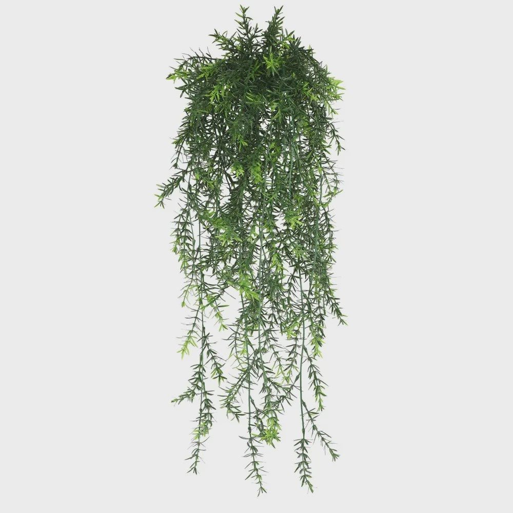 Hangplant Kunstplant Varenbladeren & Klimop - Decoratie voor Huis, Kamer, Balkon & Feest