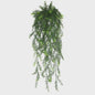 Hangplant Kunstplant Varenbladeren & Klimop - Decoratie voor Huis, Kamer, Balkon & Feest