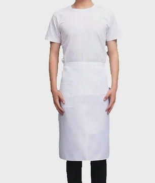 Professionele Zwarte Halfschort Keukenschort voor Chefs en Horeca Personeel