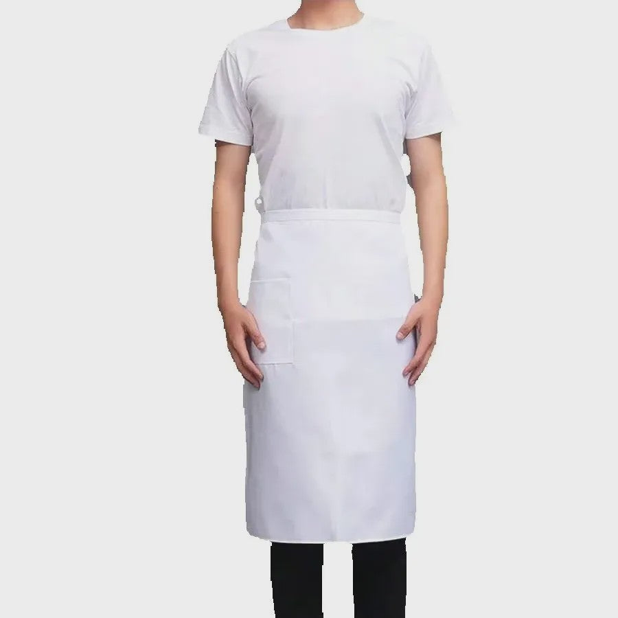 Professionele Zwarte Halfschort Keukenschort voor Chefs en Horeca Personeel