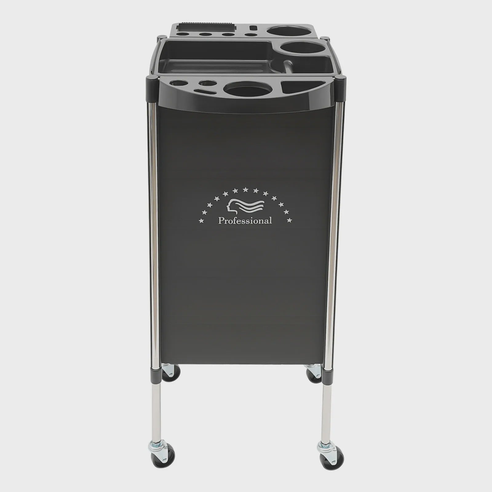 6-Laags Salon Trolley met Wielen - Ideaal voor Kappers, Schoonheidssalons & Dierenwinkels
