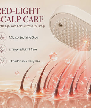 Elektrische Stoom Haarborstel met Waternevel - Anti-Frizz & Massage