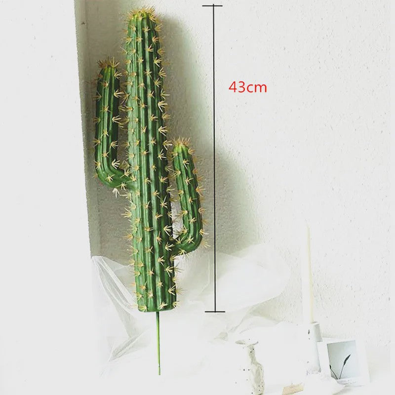 Kunstcactus Plant 38-43CM - Decoratieve Nep Succulent voor Huis, Hotel & Tuin