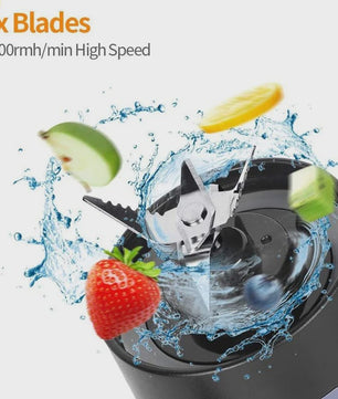 Draagbare Smoothie Blender - USB Oplaadbaar - Mini Fruit Juicer voor Shakes & Smoothies
