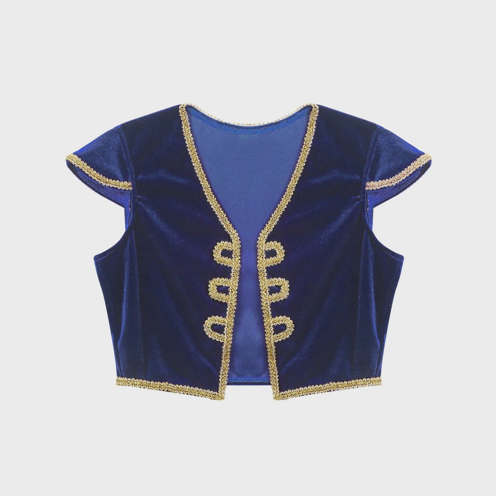 Jongens Arabische Prins Kostuum - Perzisch/Arabisch Rollenspel Outfit met Harembroek en Vest
