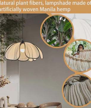 Moderne Petal Hanglamp - In Hoogte Verstelbaar - Sfeervolle Verlichting voor Woonkamer, Eetkamer & Keuken