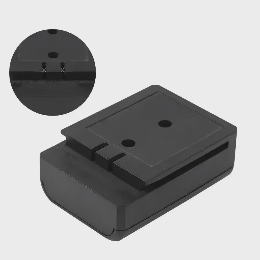 HILDA Laser Waterpas Accessoires: Roterende Statiefbasis & Batterijhouder