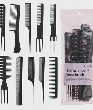 Professionele Barbershop Set: Kapmantel, Kammen, Borstels en Sprayfles