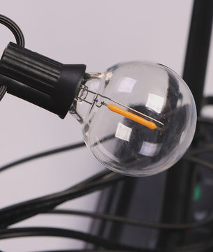 12M 30 LED G40 Slinger Verlichting - Solar & USB, Waterdicht, Buiten