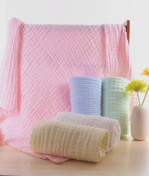 Zachte Muslin Swaddle Deken voor Baby's - 105x105cm Katoen
