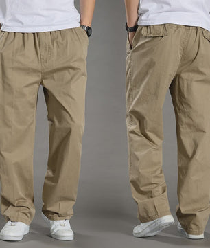Herfst/Lente Heren Cargo Werkbroek Katoen - Casual Jogger & Klimbroek - Grote Maten tot 6XL