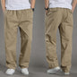 Herfst/Lente Heren Cargo Werkbroek Katoen - Casual Jogger & Klimbroek - Grote Maten tot 6XL