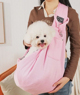 Comfortabele Honden & Katten Draagtas Sling - Ideaal voor Outdoor Reizen & Dagjes Uit