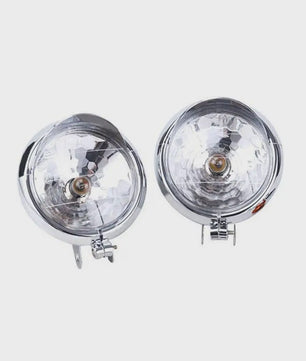 Universele Motor Koplamp - Chrome Auxiliary Light voor GN125 & Motoren