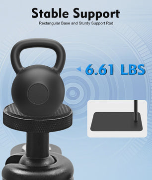 Verstelbare Projector Stand 60-120cm met Zware Voet & 360° Draaibaar