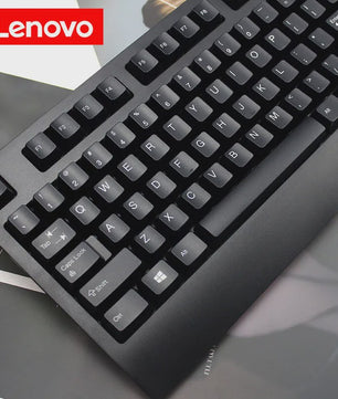 Lenovo PS/2 Bedrade Keyboard en Muis Combo - Waterdicht & Ergonomisch
