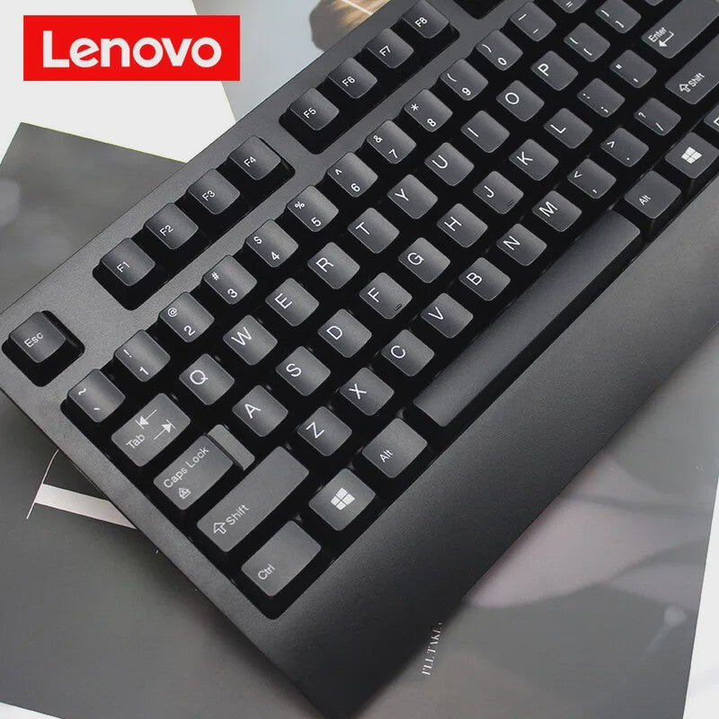 Lenovo PS/2 Bedrade Keyboard en Muis Combo - Waterdicht & Ergonomisch