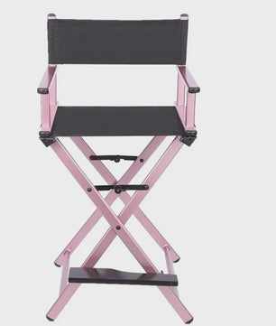 Opvouwbare Aluminium Make-up Stoel - Comfortabel & Draagbaar voor Buiten, Camping of Kantoor
