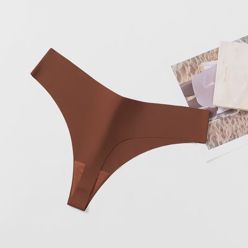 Set van 10 Naadloze Dames Strings - Comfortabele en Ademende Lingerie