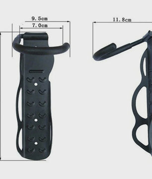 Fietsendrager Muurbevestiging - Stevige Fiets Hanger voor Mountainbikes & Racefietsen