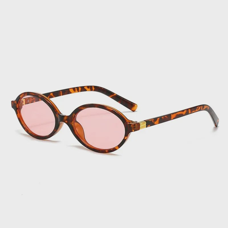 Retro Oval Zonnebril & PC Bril voor Dames en Heren - Stijlvol voor Binnen & Buiten