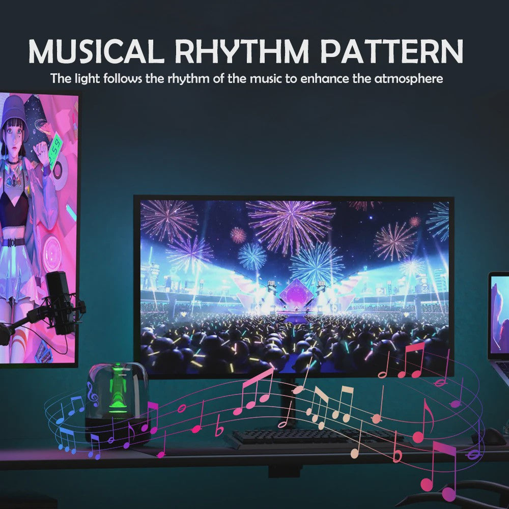 RGB Gaming Monitor Achtergrondverlichting - Synchroniseer met PC, App & Muziek voor Ultieme Sfeer