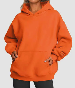 Oversized Fleece Hoodie Dames & Heren - Warm & Stijlvol voor Lente/Herfst