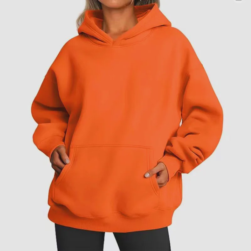Oversized Fleece Hoodie Dames & Heren - Warm & Stijlvol voor Lente/Herfst