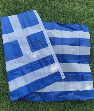 Griekse Vlag 3x5ft - Polyester Nationale Vlag van Griekenland