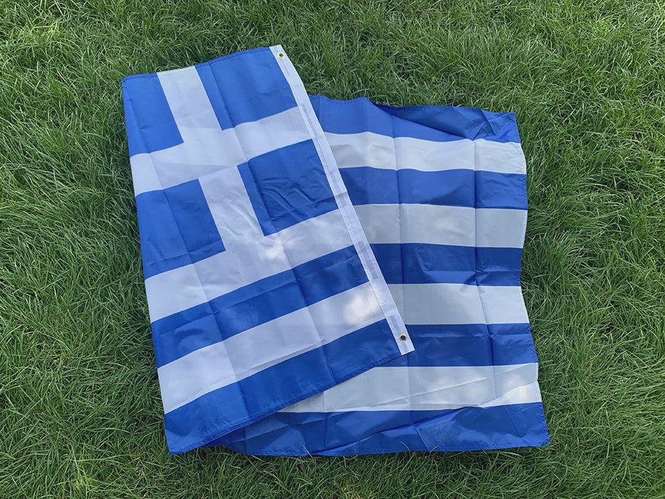 Griekse Vlag 3x5ft - Polyester Nationale Vlag van Griekenland