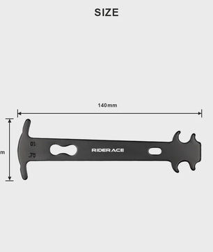 Fiets Kettingpons & Reparatie Tool Kit - 6-12 Speed Kettingen