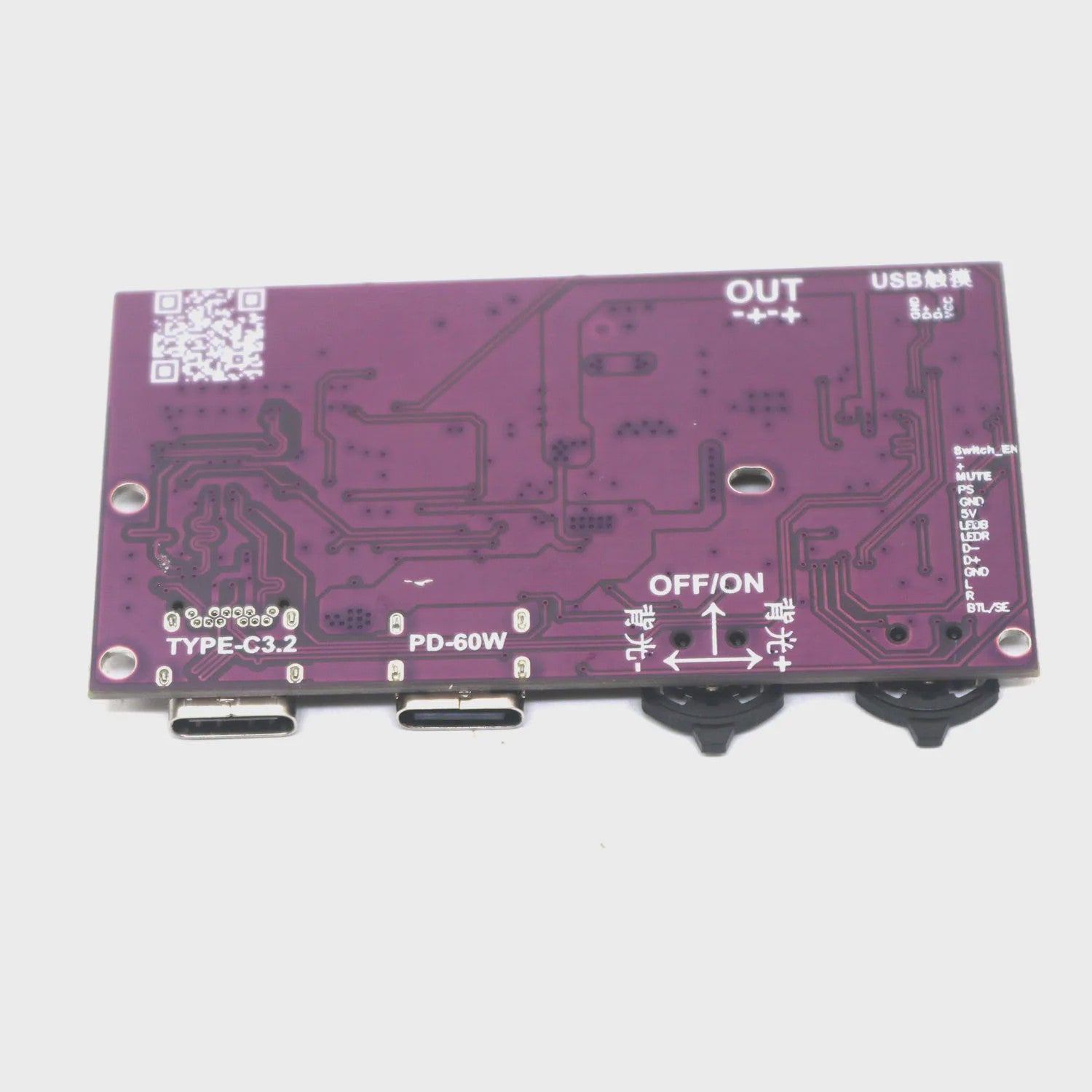 USB-C naar EDP Driver Board voor 2K/4K Schermen - 30/40 Pin