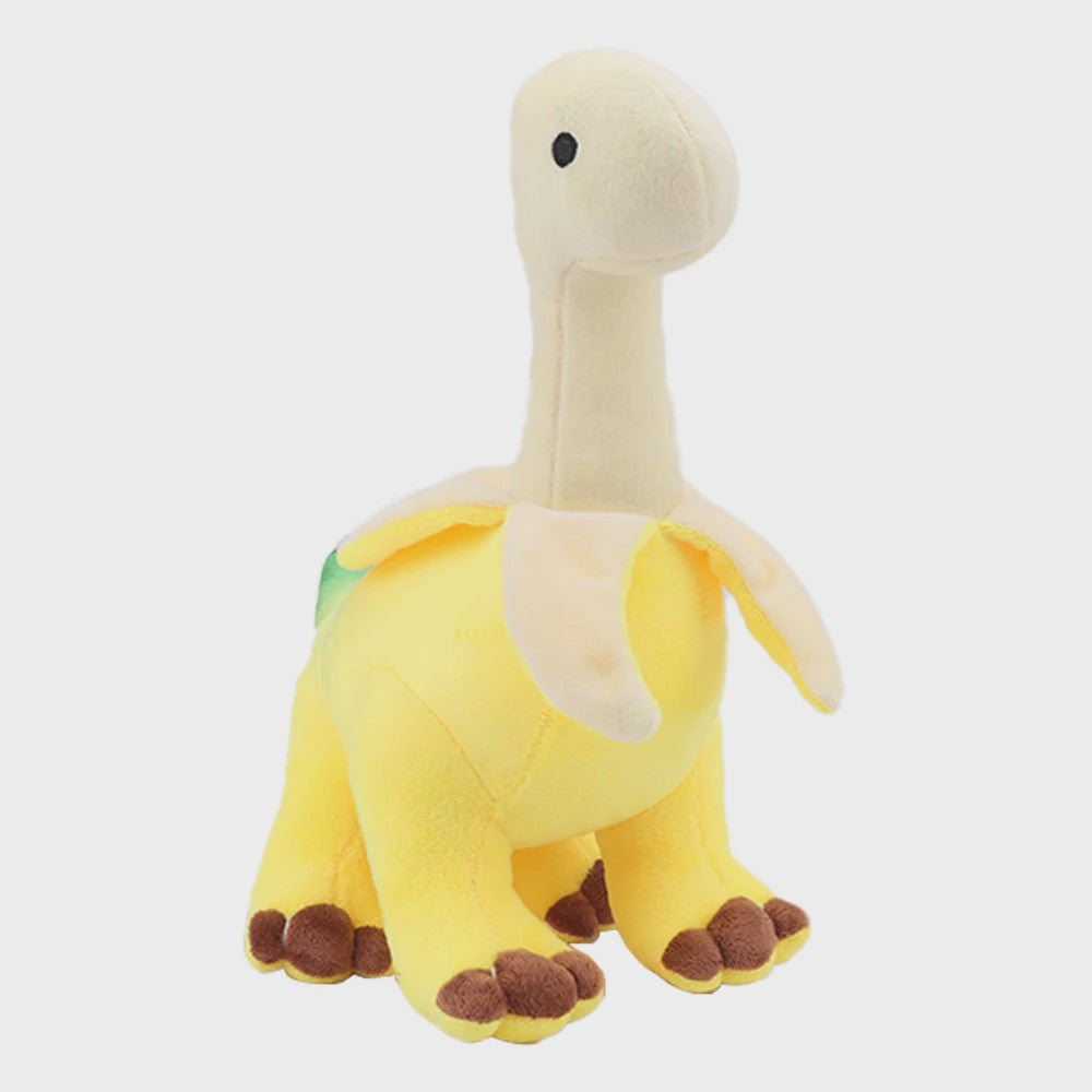 Knuffel Brontosaurus Banaan - Zachte Pluche Speelgoed voor Kinderen