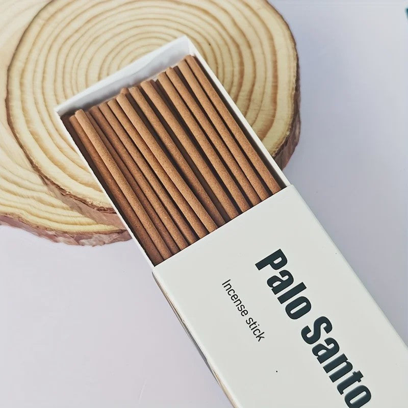 Set van 30 Dikke Geurige Rookwaren: Palo Santo, Salie, Ceder & Koffie - Voor Meditatie & Zuivering