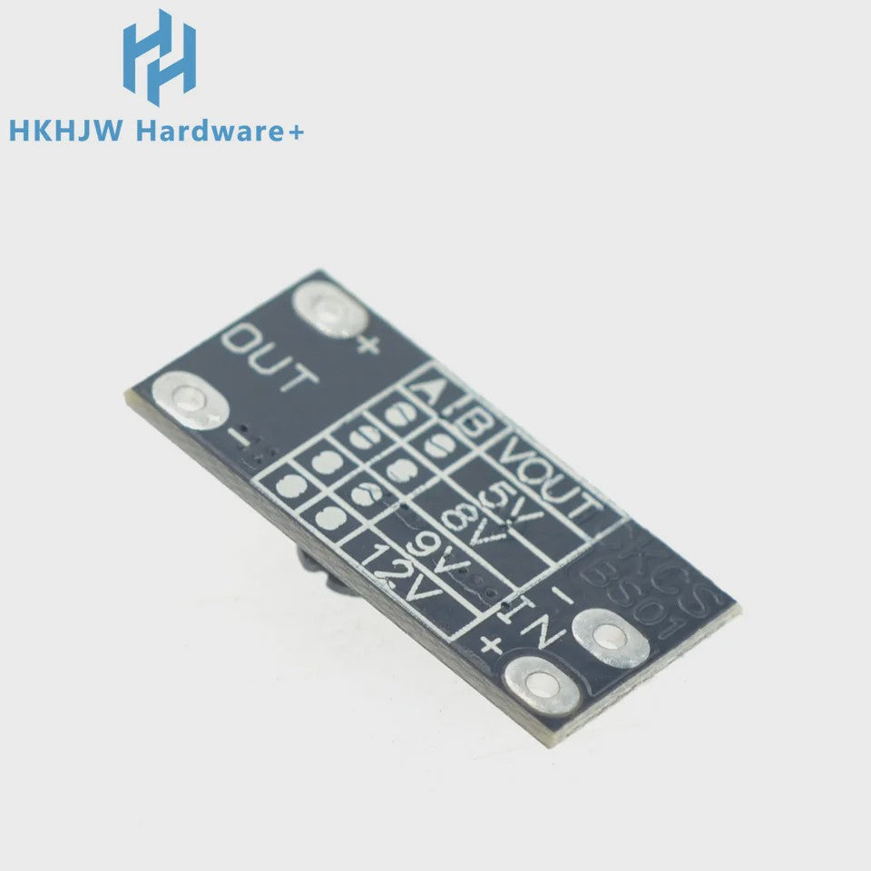 Mini DC-DC Boost Module: 3.7V naar 5V, 8V, 9V of 12V Output