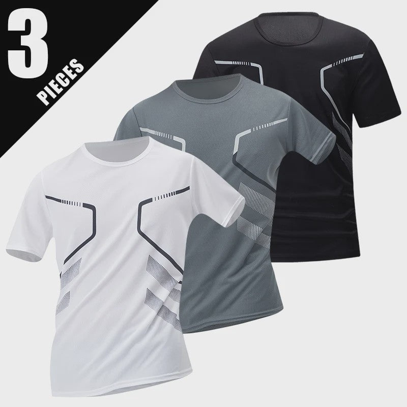 Heren Sneldrogend T-shirt - Comfortabel & Sportief - Meerdere Kleuren & Grote Maten