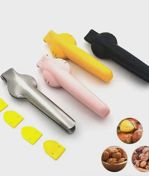 2-in-1 Notenkraker & Kastanjesnijder van Roestvrij Staal - Keuken Gadget