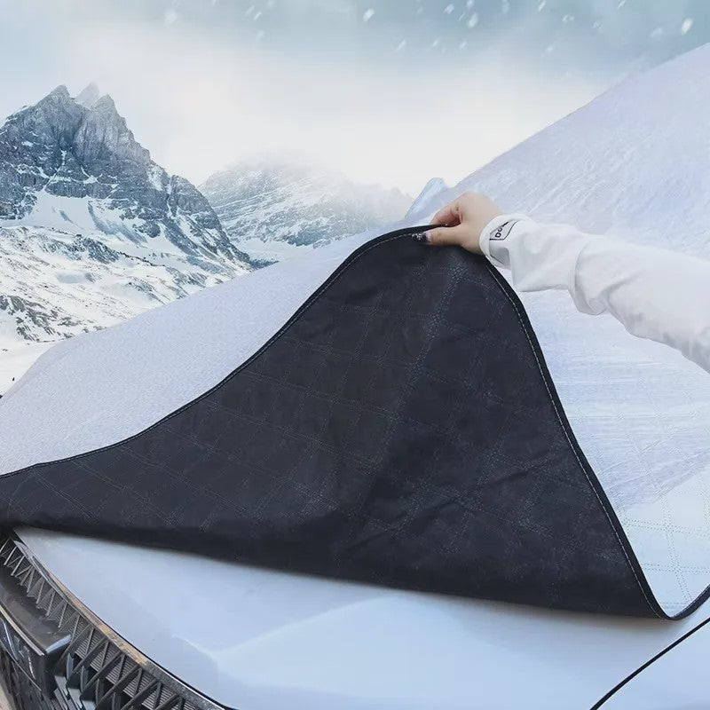 Universele Auto Sneeuwhoes - Winddicht & Waterdicht Voorruit Beschermhoes