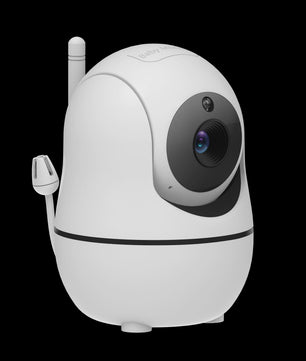 7" HD Babyfoon met 2 Camera's, Split Screen, Pan/Tilt/Zoom & 4000mAh Batterij