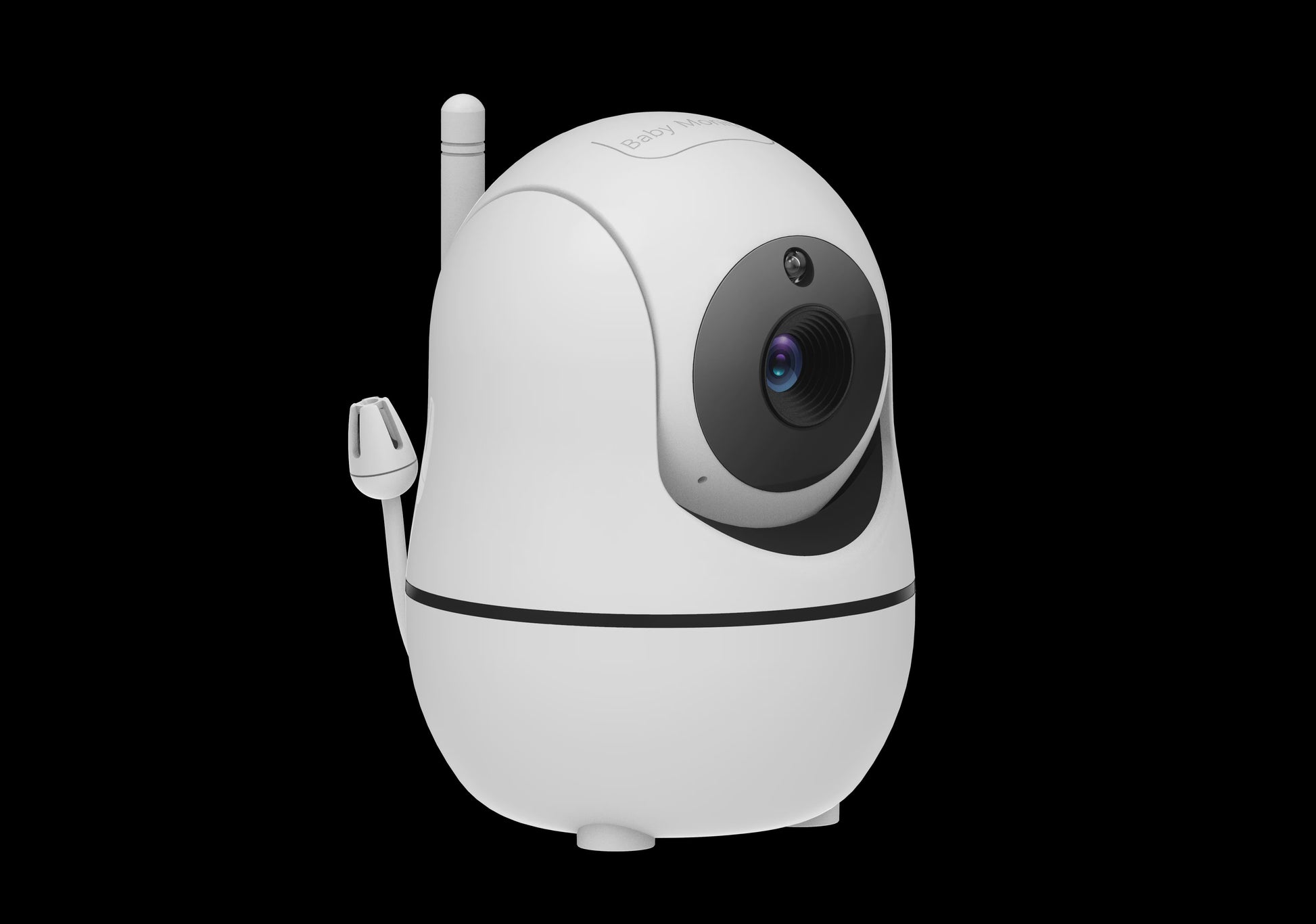 7" HD Babyfoon met 2 Camera's, Split Screen, Pan/Tilt/Zoom & 4000mAh Batterij