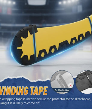 UICE Pro IJshockeystick Blade Protector - Eco Vriendelijk, 7mm Dik & Duurzaam
