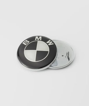 2x BMW Grille Embleem 82mm & 74mm - Decoratieve Auto Accessoires