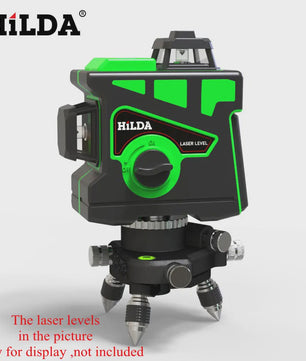 HILDA 360° Precisie Roterende Laser Level Basis met 1/4" & 5/8" Schroefdraad