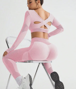 Naadloos Seamless Sportpak Dames - Ademend Yoga & Fitness Set