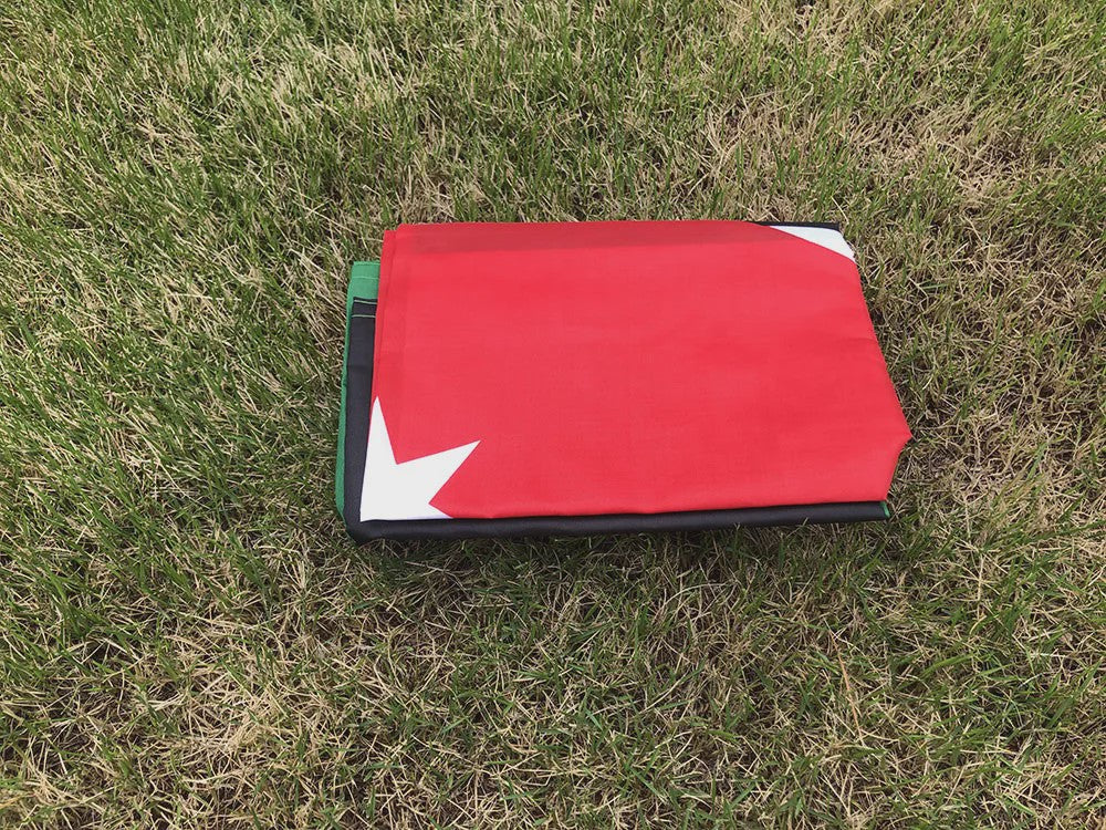 Jordan Vlag 90x150cm - Dubbelzijdig Bedrukt Polyester Hangende Decoratie