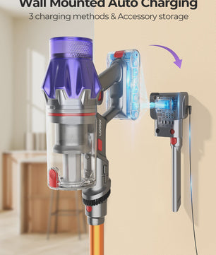 Laresar V7 Draadloze Steelstofzuiger - 500W Krachtige Zuigkracht & 50KPa