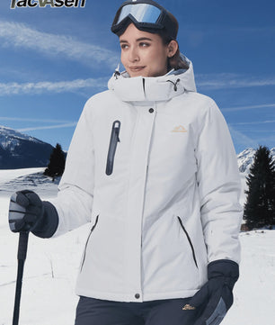 TACVASEN Dames Winter Parka Jas - Fleece gevoerd, Waterdicht & Winddicht Ski Jack